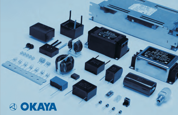 OKAYA Electric Industries film capacitors and surge protection devices &mdash; authorized distributor Belden Electronic Components Singapore